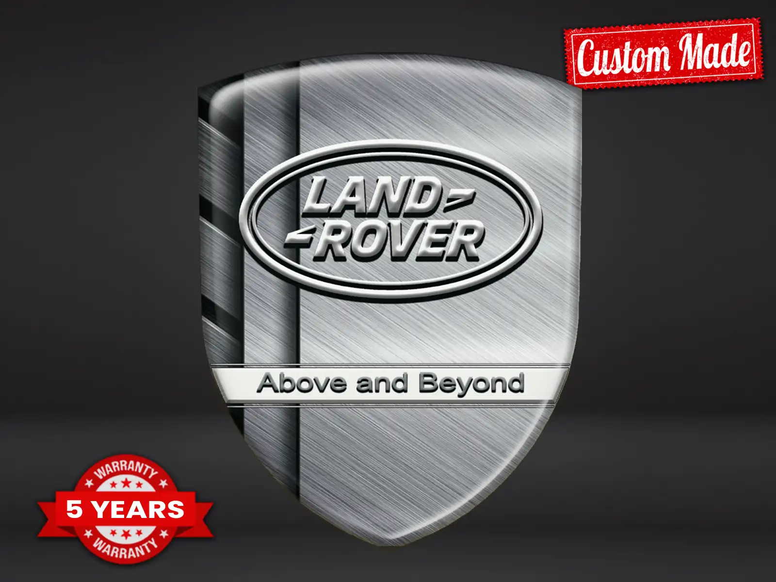 Land Rover Bannersticker Hochwertig Robust Professionell Auto
